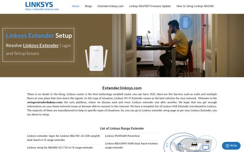 Linksys extender setup | extender.linksys.com | http://extender ...
