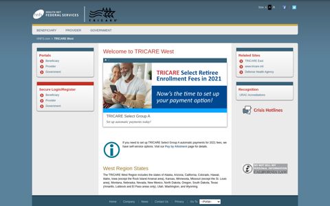 TRICARE West