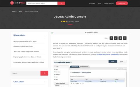 How To Access JBoss Admin Console? - Mindmajix
