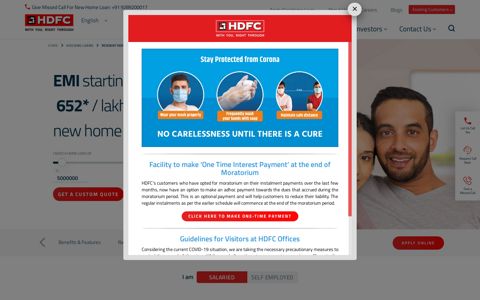 Home Loan - HDFC Ltd