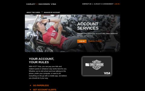 Harley-Davidson® Visa Credit Card - Account Resources