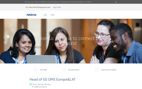 Head of GS OMS Europe&LAT - Nokia Careers