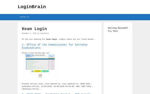 keam login - LoginBrain