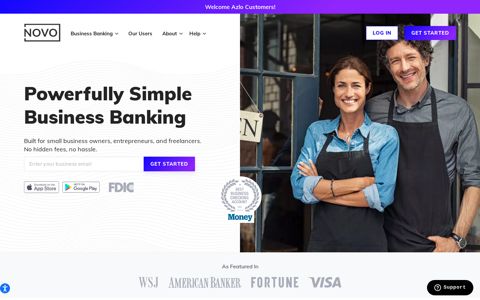 Novo | Powerfully Simple Business Banking