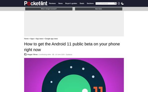 How to get the Android 11 public beta on your phone right now