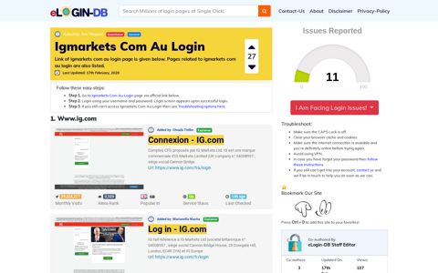 Igmarkets Com Au Login - A database full of login pages from ...