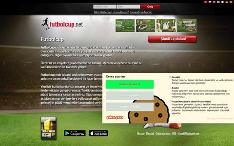 Futbolcup 2- Ücretsiz Çevrimiçi futbol menajerlik oyunu!