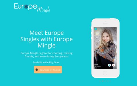 Europe MIngle Dating App