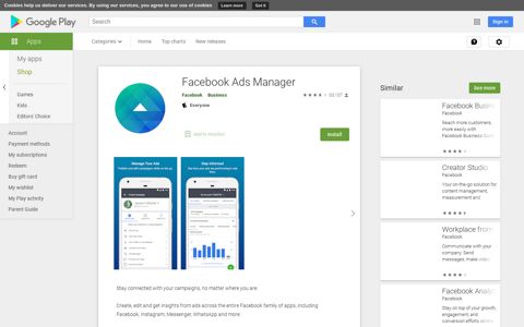 Facebook Ads Manager - Apps on Google Play