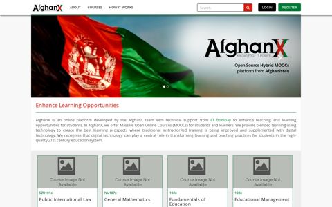 AfghanX: Home Page