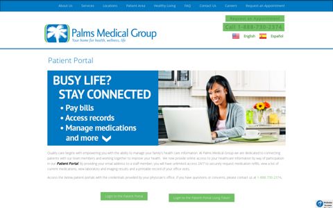 Patient Portal - Palms Medical Group