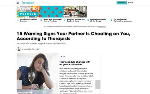 15 Subtle Signs Your Partner Is Cheating, According to ...