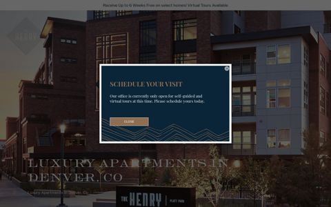 Rent Luxury Denver, CO Apartments | The Henry Apartments