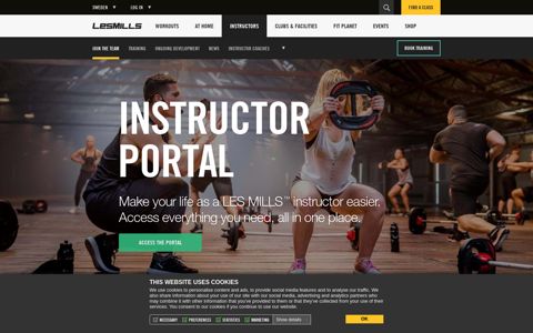Instructor Portal – Les Mills