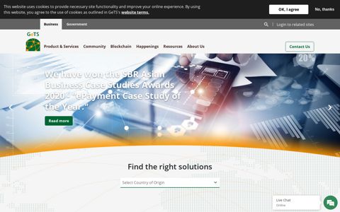 Global eTrade Services: Homepage - Business