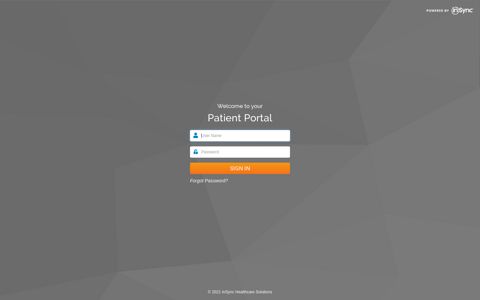 Portal :: Login - Patient Portal - InSync Healthcare Solutions