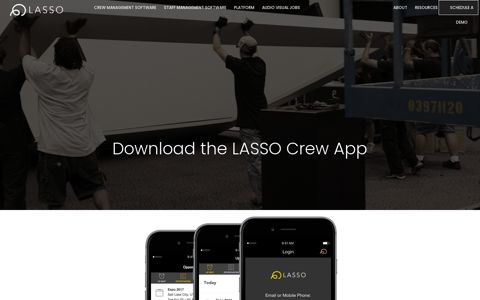 Download the LASSO Crew App | LASSO