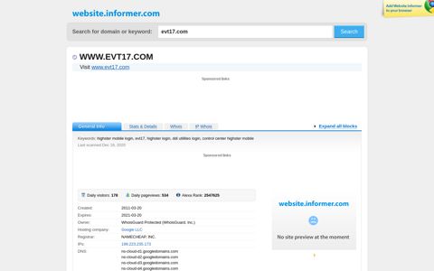 evt17.com at Website Informer. Visit Evt 17.