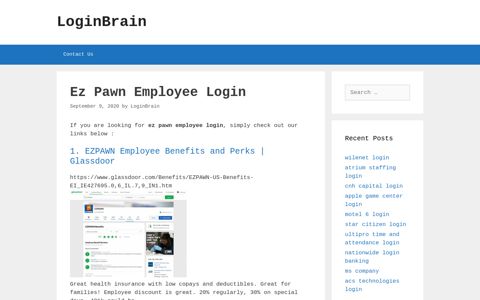 Ez Pawn Employee - Ezpawn Employee Benefits And Perks ...