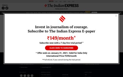 Indian Express ePaper - The Indian Express