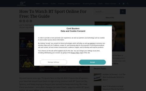 How To Watch BT Sport Online For Free: The Guide | Cord ...