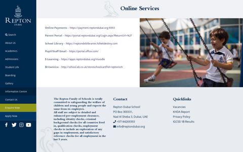 Online Services | Repton Dubai