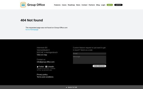 login page - Group-Office groupware forum