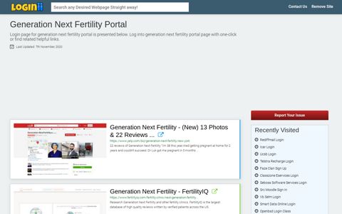Generation Next Fertility Portal - Loginii.com