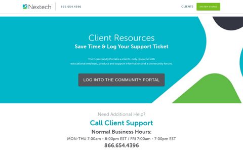 Nextech Community Portal | Client Support | Webinars | Help ...