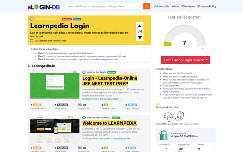 Learnpedia Login - A database full of login pages from all over ...