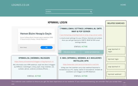 kpnmail login - General Information about Login - Logines.co.uk