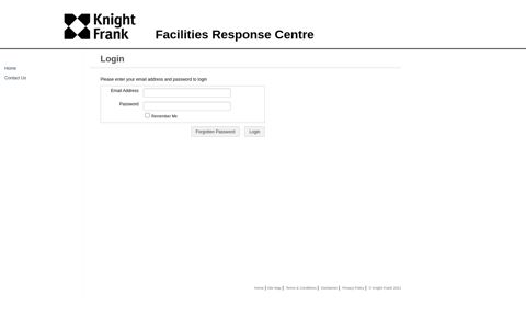 Login - Knight Frank Facilities Response Centre
