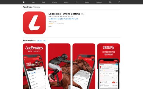 ‎Ladbrokes - Online Betting on the App Store
