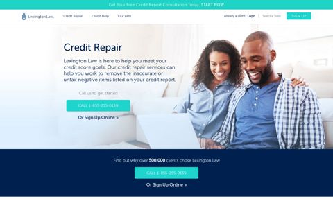 Credit Repair Services | Lexington Law