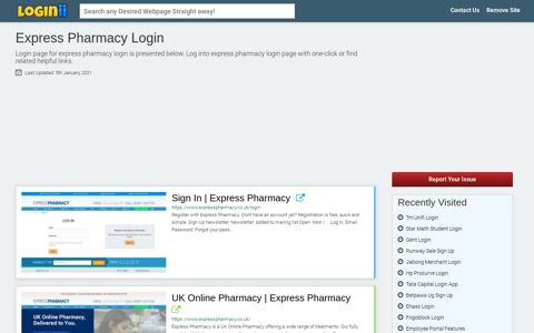 Express Pharmacy Login - Loginii.com