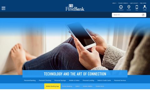 FirstBank Mobile Banking App with Free Mobile Deposit