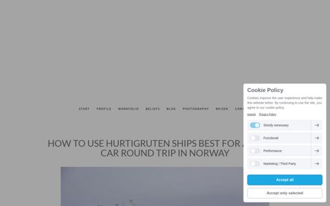 How to use Hurtigruten ships for a car round trip in Norway ...