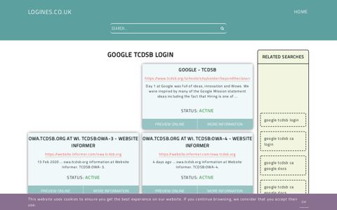 google tcdsb login - General Information about Login