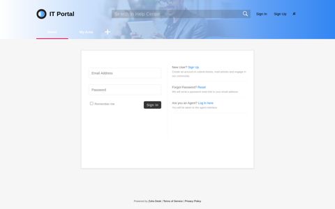 IT Portal | Sign In