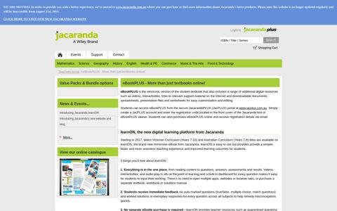 eBookPLUS - More than just textbooks online! | Jacaranda Shop