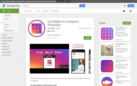 Grid Maker for Instagram - PhotoSplit - Apps on Google Play