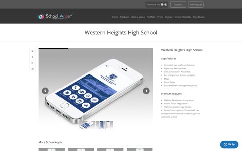 Western Heights High School - SchoolAppsNZ by Snapp Mobile