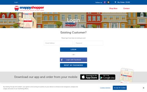 Login - Snappy Shopper