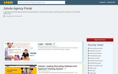 Jobvite Agency Portal - Loginii.com