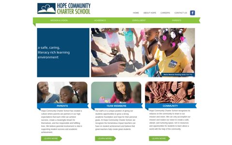 Hope Community Charter School • Camden, New Jersey