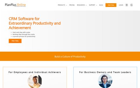 Productivity Software: PlanPlus Online - Productivity System ...