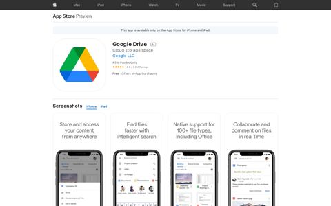 ‎Google Drive on the App Store