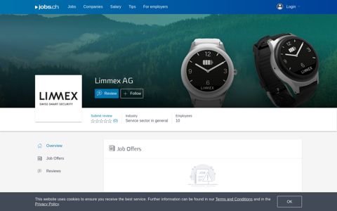 Company profile from Limmex AG on jobs.ch
