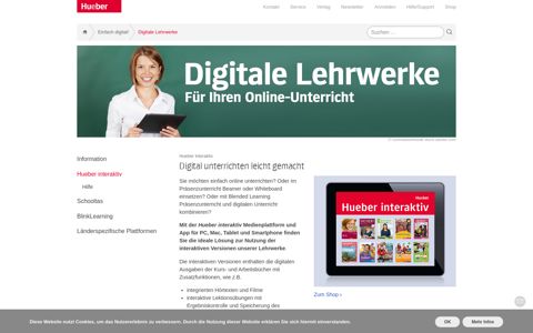 Digitale Lehrwerke | Hueber interaktiv - Hueber Verlag