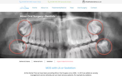 MOS Hertfordshire, thedentaltree, Referral Form
